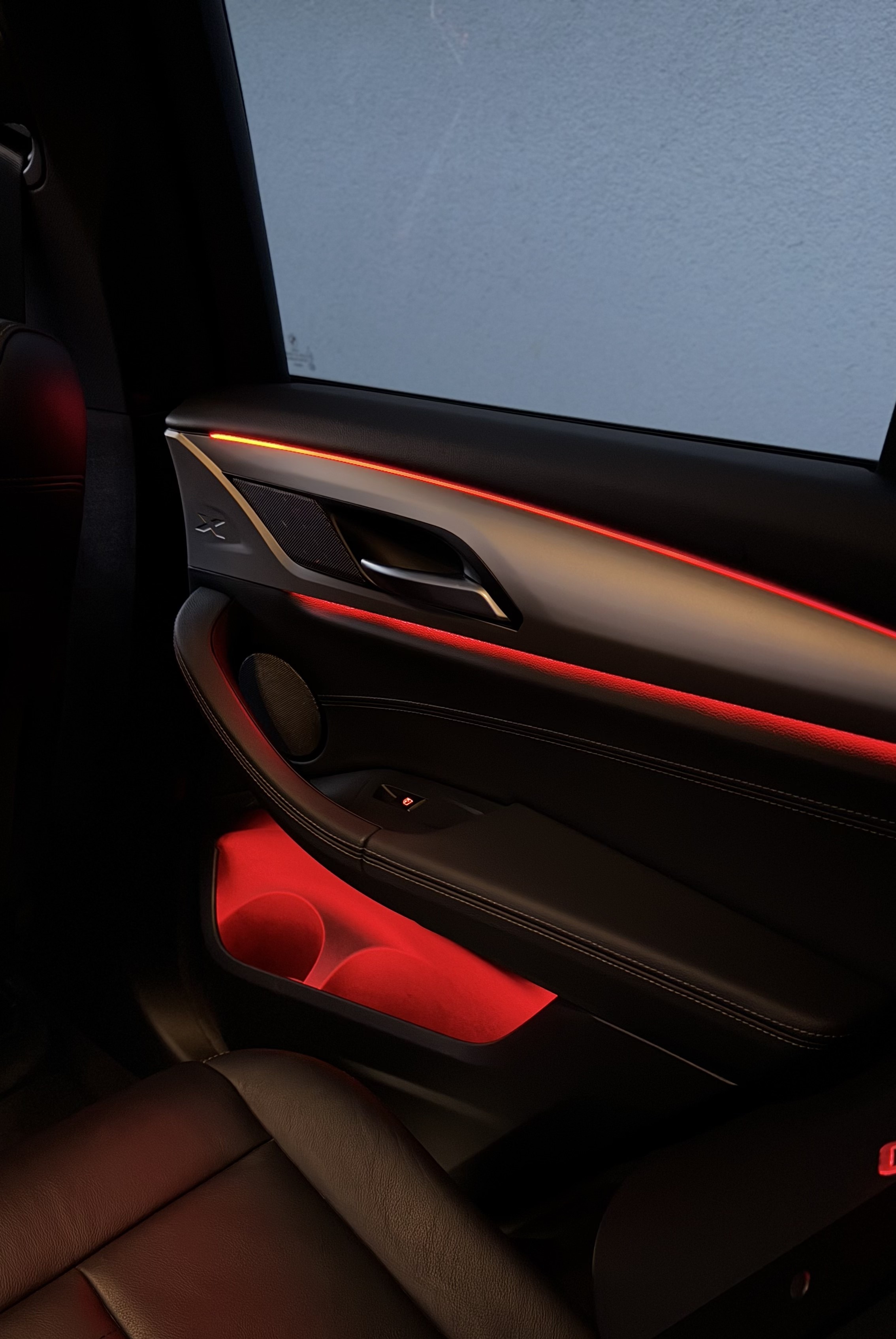 BMW G01 Ambientebeleuchtung Tür Hinten Orange